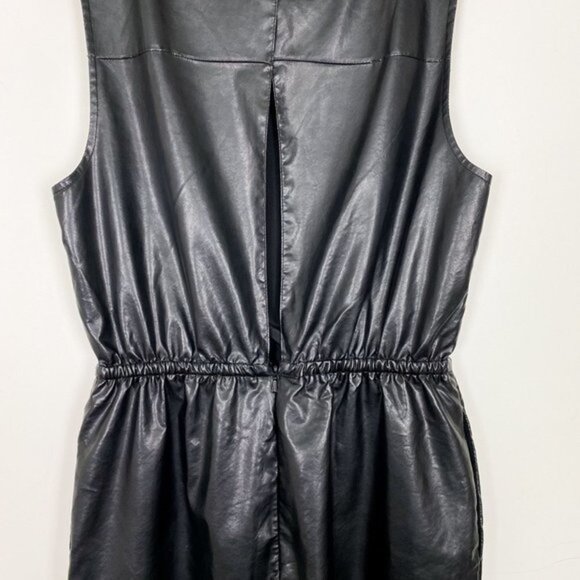 Leith Nordstrom Faux Leather Cut Out Back Women’s Dress Size Small - Picture 3 of 10